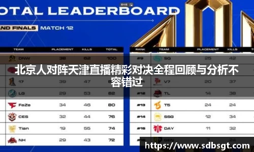 北京人对阵天津直播精彩对决全程回顾与分析不容错过